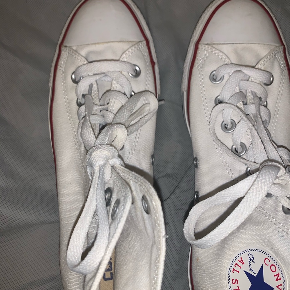 Hip top white converse